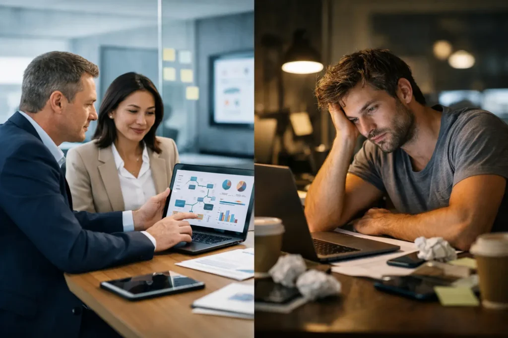 Business Systems Versus Hustle Culture at Work